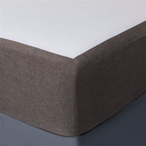 metal box spring cover|zippered box spring cover.